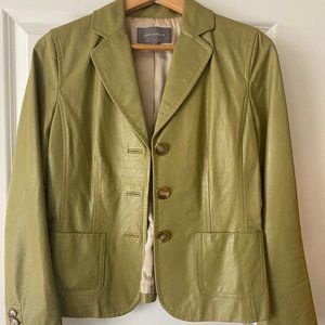Green Leather Jacket